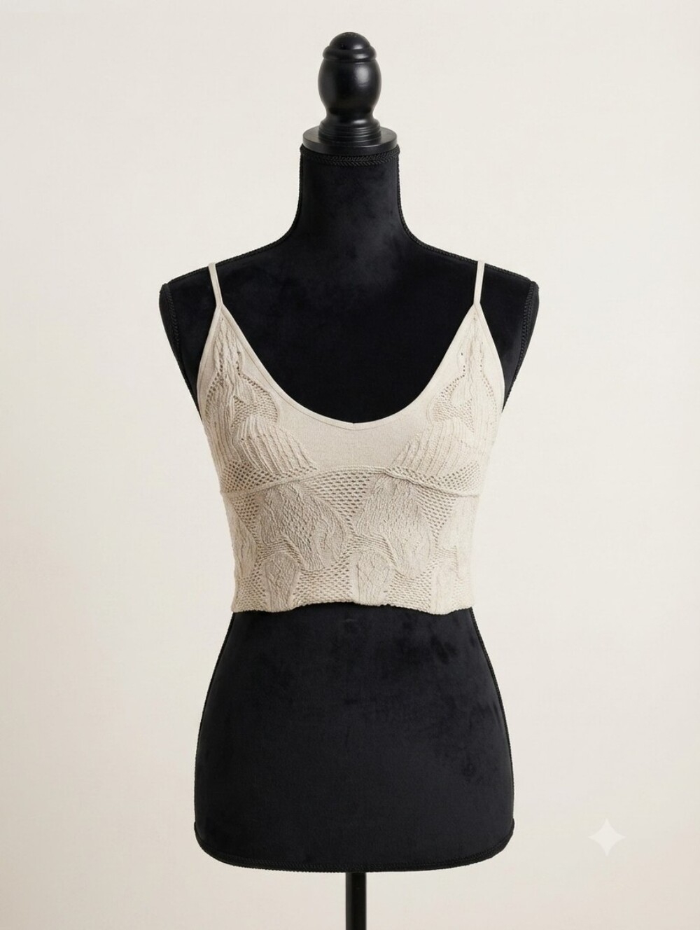 Women's Cream Lace Bralette